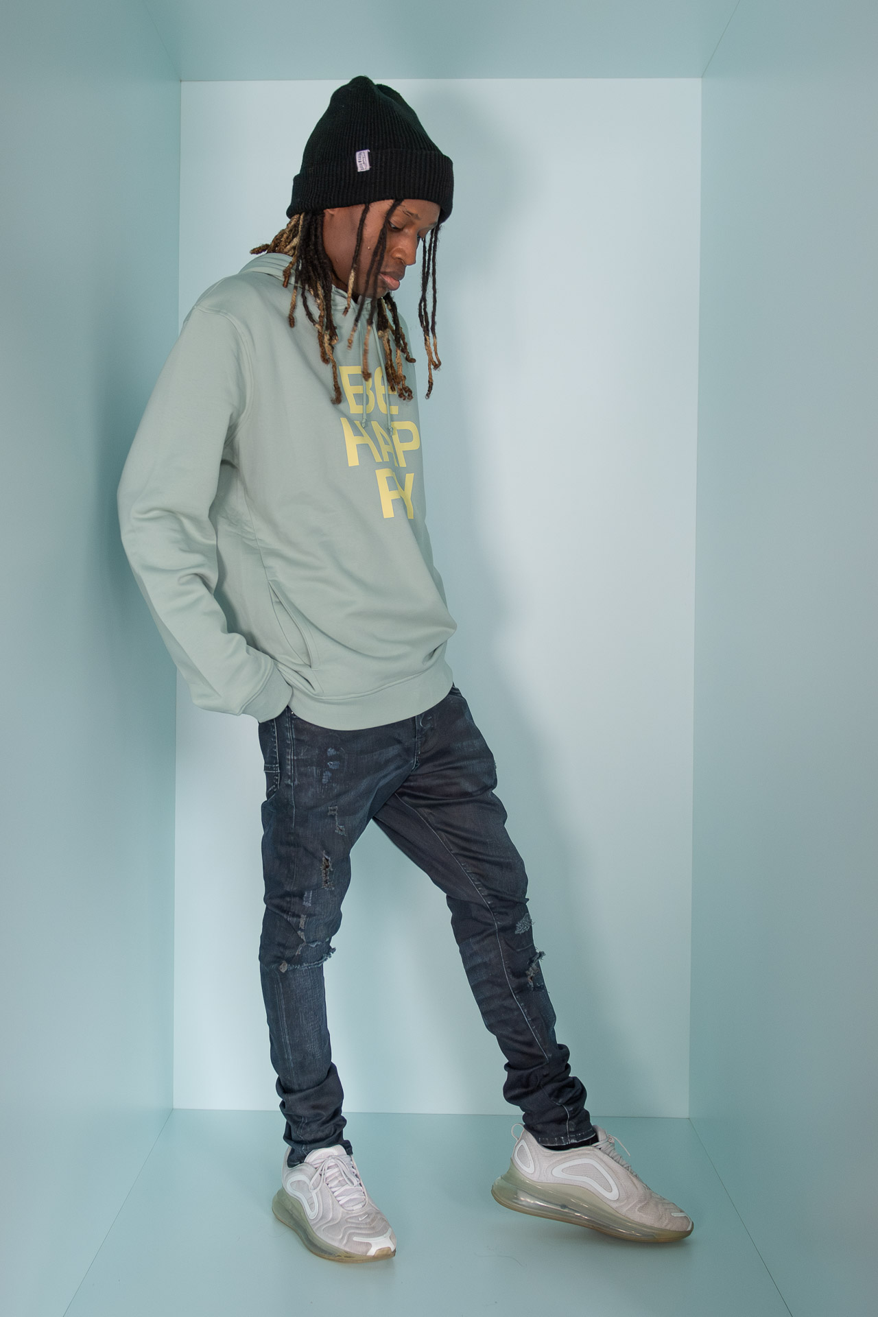 Hoodie Männer RUN – Bild 3