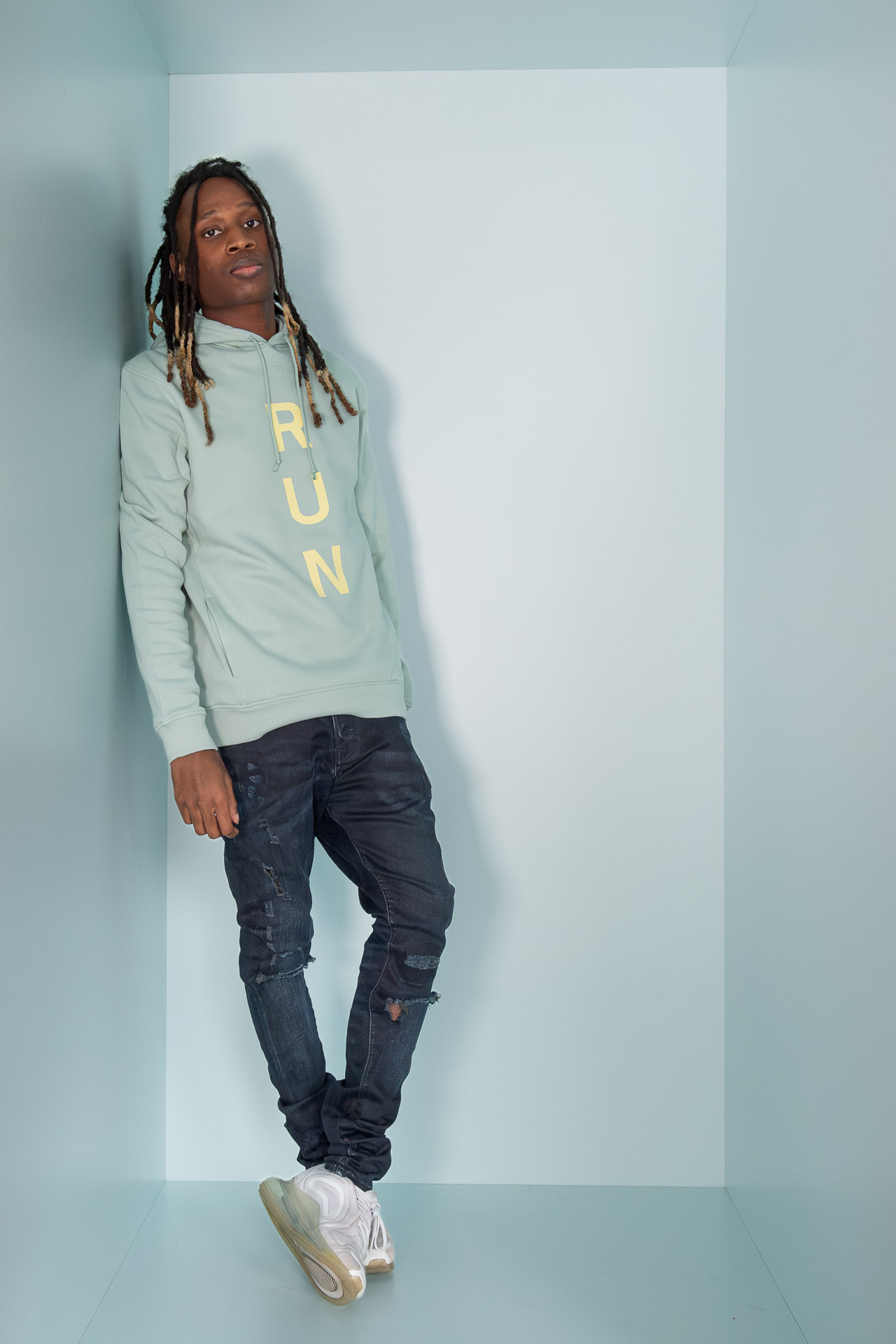 Hoodie Männer RUN – Bild 5