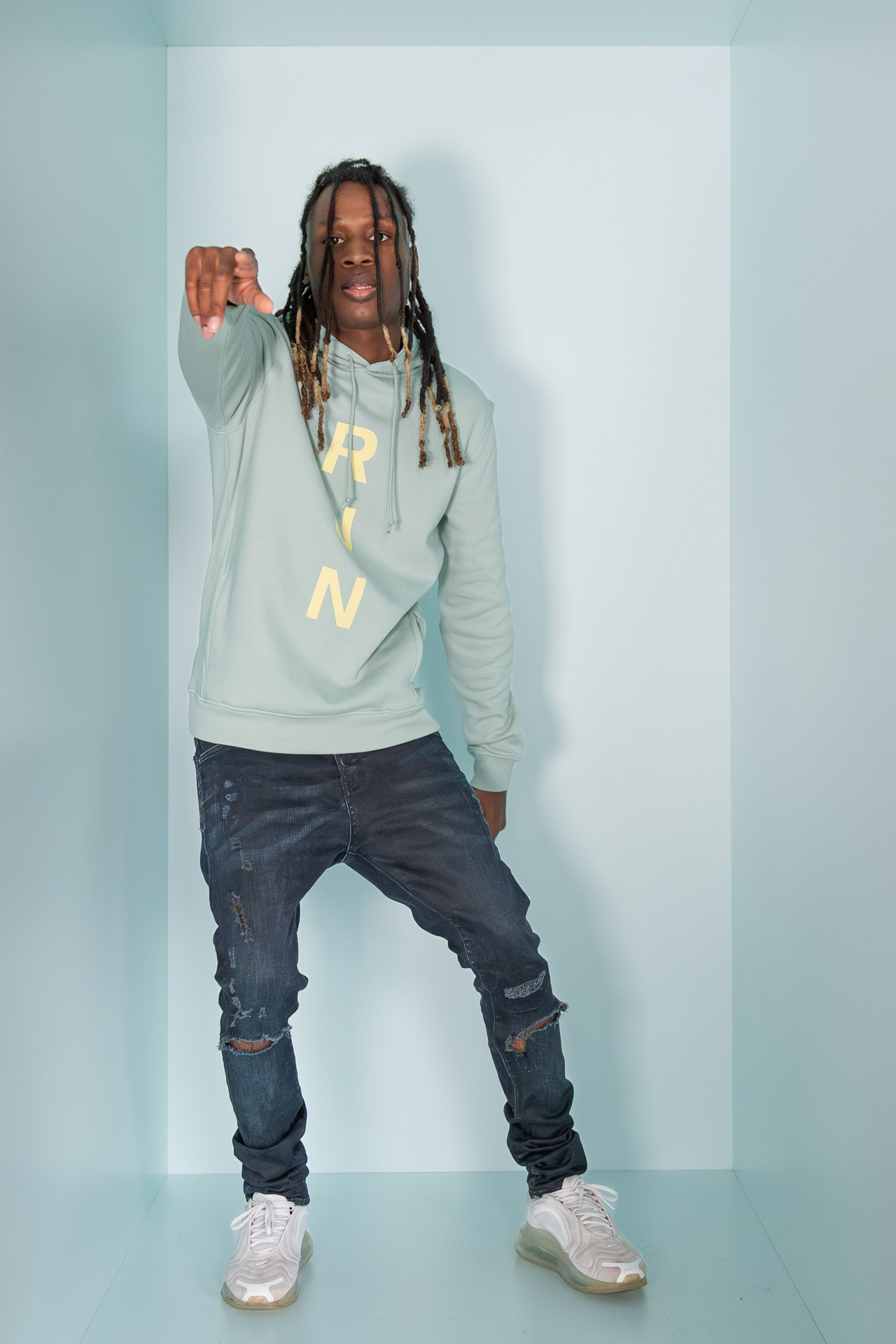 Hoodie Männer RUN – Bild 7