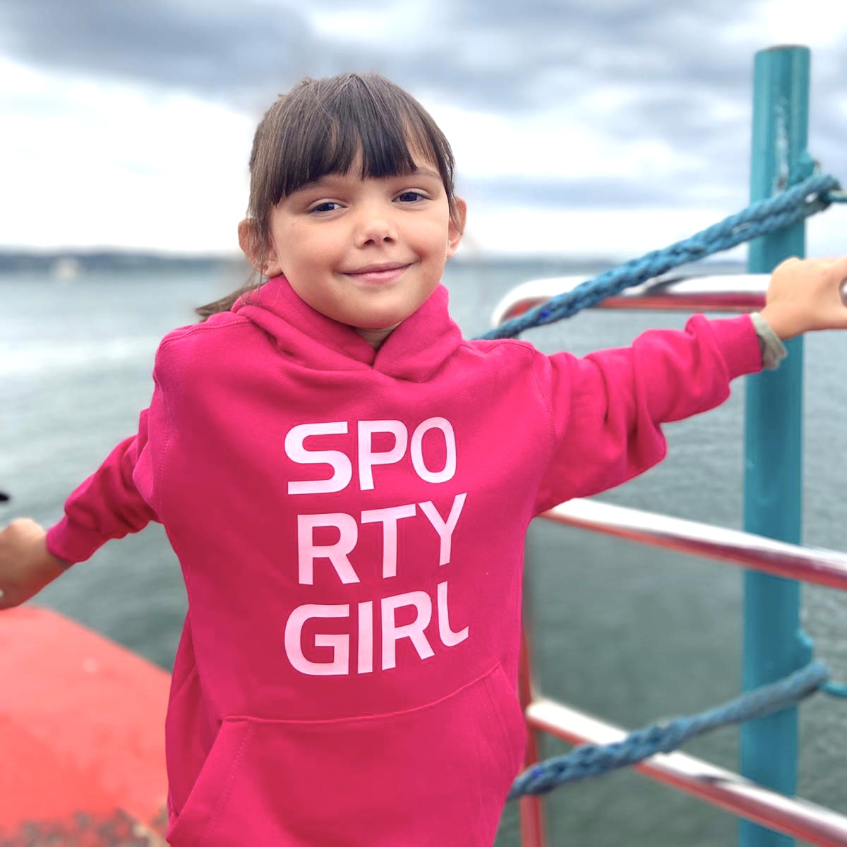 Hoodie Kids SPORTY GIRL – Bild 7