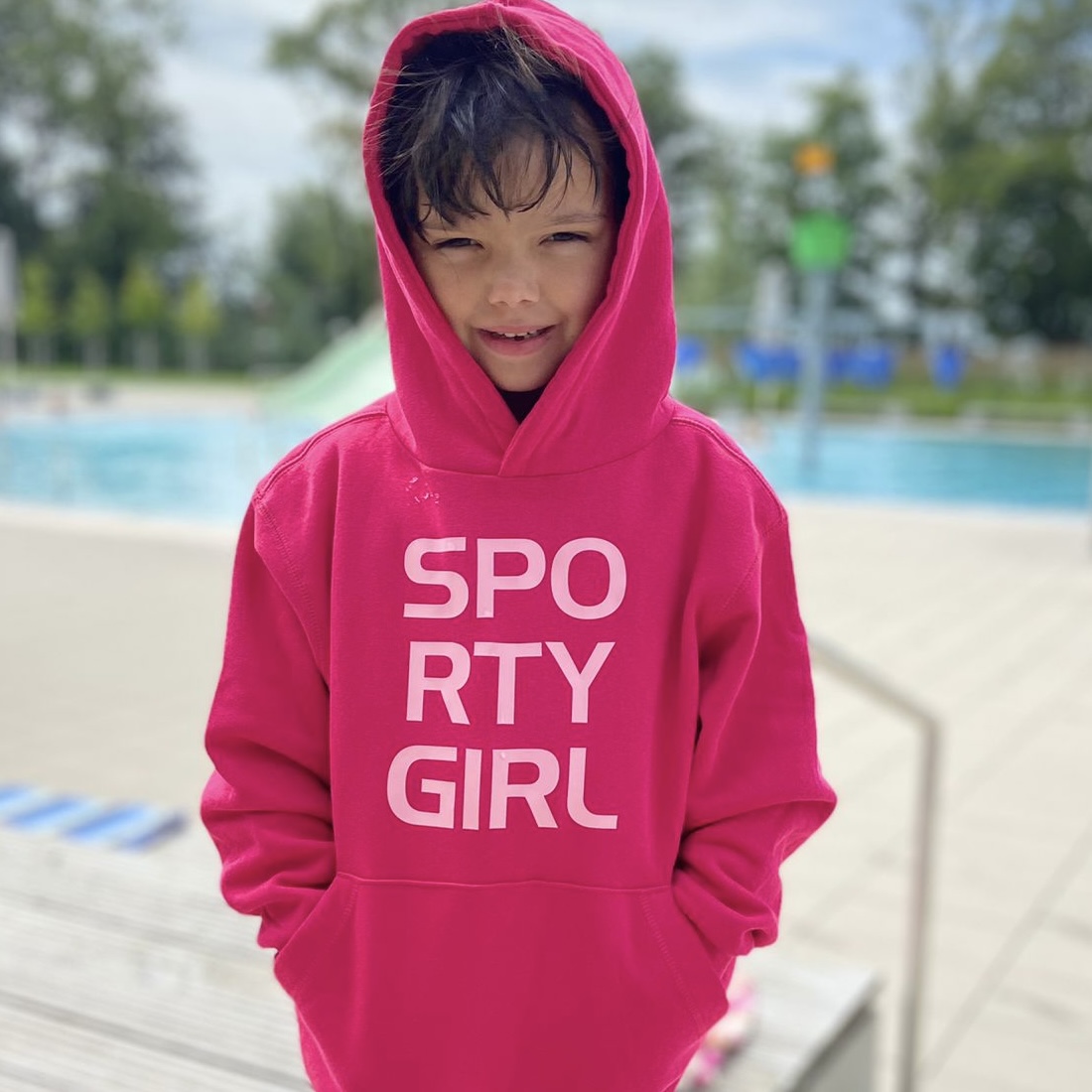 Hoodie Kids SPORTY GIRL – Bild 6