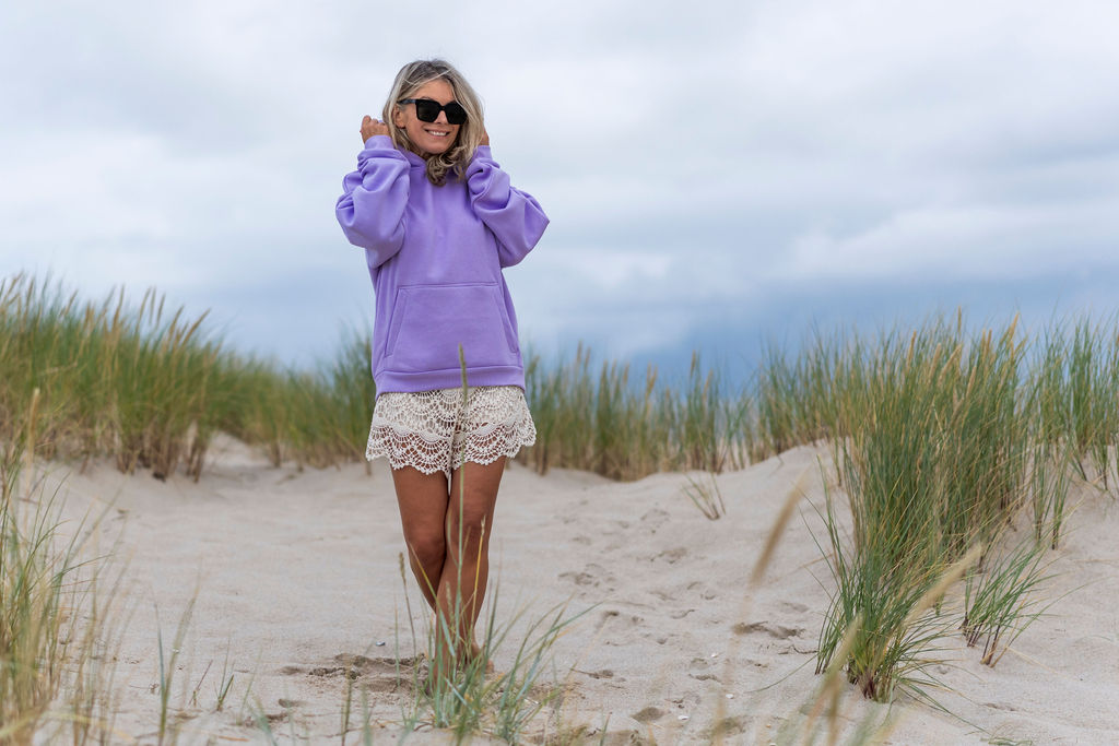 Hoodie Luisa LOVE PEACE REPEAT – Bild 7